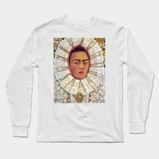 Self Portrait by Frida Kahlo Long Sleeve T-Shirt